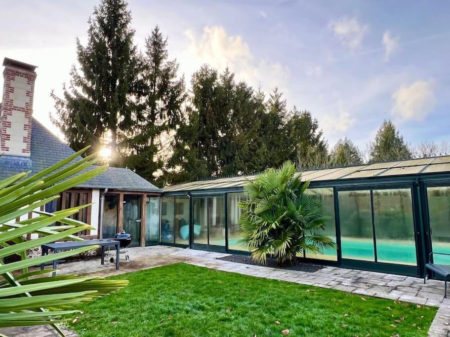Longere Normande, Piscine Privee Chauffee Et Parc Villa Saint-Pierre-des-Ifs  Exterior photo